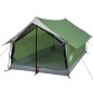 vidaXL Tienda de campaña 2 personas tafetán 185T verde 193x122x96 cm