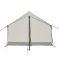 vidaXL Tienda de campaña 2 personas tafetán 185T verde 193x122x96 cm