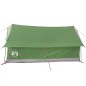 vidaXL Tienda de campaña 2 personas tafetán 185T verde 193x122x96 cm