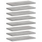 vidaXL Estantes pared 2 uds madera ingeniería gris Sonoma 40x20x1,5 cm vidaXL Estantes pared 2 uds madera ingeniería gris Sonoma 40x20x1,5 cm