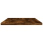 vidaXL Estantes pared 4 uds madera ingeniería roble humo 60x20x1,5 cm vidaXL Estantes pared 4 uds madera ingeniería roble humo 60x20x1,5 cm