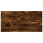 vidaXL Estantes pared 4 uds madera ingeniería roble humo 60x20x1,5 cm vidaXL Estantes pared 4 uds madera ingeniería roble humo 60x20x1,5 cm
