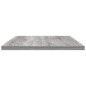 vidaXL Estantes pared 4 uds madera ingeniería gris Sonoma 60x20x1,5 cm vidaXL Estantes pared 4 uds madera ingeniería gris Sonoma 60x20x1,5 cm