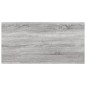 vidaXL Estantes pared 4 uds madera ingeniería gris Sonoma 60x20x1,5 cm vidaXL Estantes pared 4 uds madera ingeniería gris Sonoma 60x20x1,5 cm