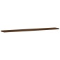 vidaXL Estantes pared 4 uds madera ingeniería marrón roble 80x10x1,5cm vidaXL Estantes pared 4 uds madera ingeniería marrón roble 80x10x1,5cm