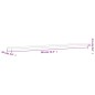 vidaXL Estantes pared 4 uds madera ingeniería marrón roble 80x10x1,5cm vidaXL Estantes pared 4 uds madera ingeniería marrón roble 80x10x1,5cm
