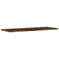 vidaXL Estantes pared 4 uds madera ingeniería roble humo 80x30x1,5 cm vidaXL Estantes pared 4 uds madera ingeniería roble humo 80x30x1,5 cm