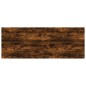 vidaXL Estantes pared 4 uds madera ingeniería roble humo 80x30x1,5 cm vidaXL Estantes pared 4 uds madera ingeniería roble humo 80x30x1,5 cm