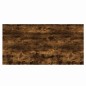 vidaXL Estantes pared 4 uds madera ingeniería roble humo 80x40x1,5 cm