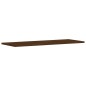 vidaXL Estantes pared 4 uds madera ingeniería marrón roble 80x30x1,5cm vidaXL Estantes pared 4 uds madera ingeniería marrón roble 80x30x1,5cm