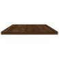 vidaXL Estantes pared 4 uds madera ingeniería marrón roble 80x30x1,5cm vidaXL Estantes pared 4 uds madera ingeniería marrón roble 80x30x1,5cm