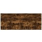 vidaXL Estantes pared 4 uds madera ingeniería roble humo 100x40x1,5 cm vidaXL Estantes pared 4 uds madera ingeniería roble humo 100x40x1,5 cm