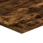 vidaXL Estantes pared 4 uds madera ingeniería roble humo 100x40x1,5 cm vidaXL Estantes pared 4 uds madera ingeniería roble humo 100x40x1,5 cm