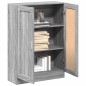 vidaXL Armario de madera de ingeniería gris sonoma 82,5x30,5x115 cm vidaXL Armario de madera de ingeniería gris sonoma 82,5x30,5x115 cm
