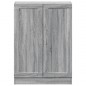 vidaXL Armario de madera de ingeniería gris sonoma 82,5x30,5x115 cm vidaXL Armario de madera de ingeniería gris sonoma 82,5x30,5x115 cm