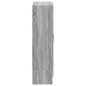 vidaXL Armario de madera de ingeniería gris sonoma 82,5x30,5x115 cm vidaXL Armario de madera de ingeniería gris sonoma 82,5x30,5x115 cm