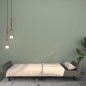 vidaXL Sofá cama de 2 plazas terciopelo gris oscuro vidaXL Sofá cama de 2 plazas terciopelo gris oscuro