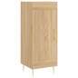 vidaXL Aparador de madera contrachapada roble Sonoma 34,5x34x180 cm vidaXL Aparador de madera contrachapada roble Sonoma 34,5x34x180 cm