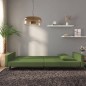 vidaXL Sofá cama de 2 plazas con dos almohadas terciopelo verde oscuro vidaXL Sofá cama de 2 plazas con dos almohadas terciopelo verde oscuro