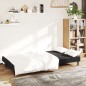 vidaXL Sofá cama de 2 plazas terciopelo negro vidaXL Sofá cama de 2 plazas terciopelo negro