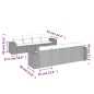 vidaXL Set de sofás de jardín 8 piezas y cojines ratán sintético negro vidaXL Set de sofás de jardín 8 piezas y cojines ratán sintético negro