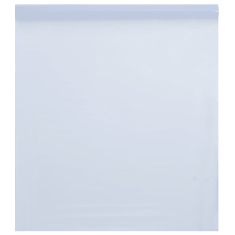 vidaXL Lámina de ventana esmerilada PVC blanco transparente 45x2000 cm vidaXL Lámina de ventana esmerilada PVC blanco transparente 45x2000 cm