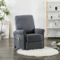 vidaXL Sillón de masaje de tela gris oscuro vidaXL Sillón de masaje de tela gris oscuro