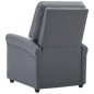 vidaXL Sillón de masaje de tela gris oscuro vidaXL Sillón de masaje de tela gris oscuro