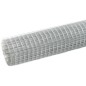 vidaXL Malla de alambre de acero galvanizado plateada 10x1,5 m vidaXL Malla de alambre de acero galvanizado plateada 10x1,5 m