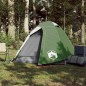 vidaXL Tienda de campaña 2 personas tafetán 185T verde 254x135x112 cm