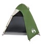 vidaXL Tienda de campaña 2 personas tafetán 185T verde 254x135x112 cm