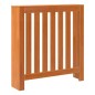 vidaXL Cubierta radiador madera maciza pino marrón cera 79,5x19x84 cm vidaXL Cubierta radiador madera maciza pino marrón cera 79,5x19x84 cm