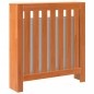 vidaXL Cubierta radiador madera maciza pino marrón cera 79,5x19x84 cm vidaXL Cubierta radiador madera maciza pino marrón cera 79,5x19x84 cm