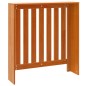 vidaXL Cubierta radiador madera maciza pino marrón cera 79,5x19x84 cm vidaXL Cubierta radiador madera maciza pino marrón cera 79,5x19x84 cm