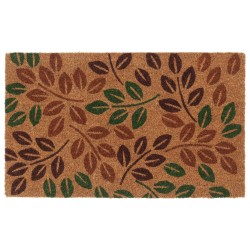 vidaXL Felpudo de fibra de coco copetuda 45x75 cm