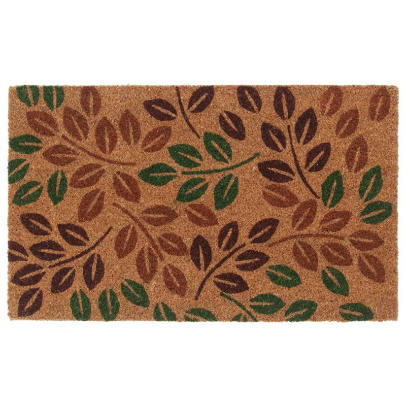 vidaXL Felpudo de fibra de coco copetuda 45x75 cm vidaXL Felpudo de fibra de coco copetuda 45x75 cm