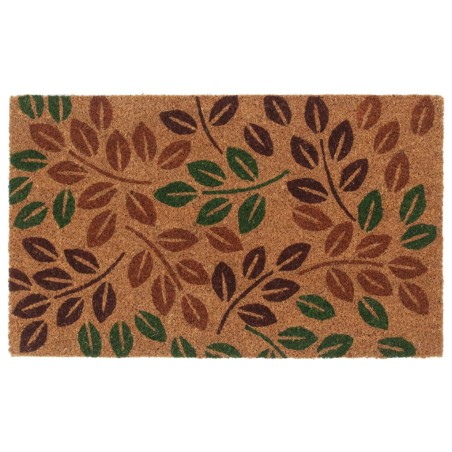 vidaXL Felpudo de fibra de coco copetuda 45x75 cm