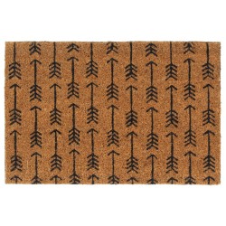 vidaXL Felpudo de fibra de coco copetuda 40x60 cm