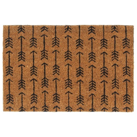 vidaXL Felpudo de fibra de coco copetuda 40x60 cm