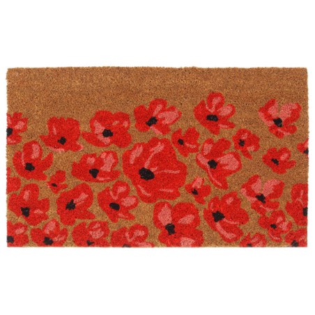 vidaXL Felpudo de fibra de coco copetuda 45x75 cm