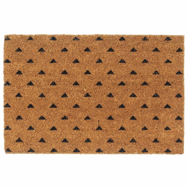 vidaXL Felpudo de fibra de coco copetuda 40x60 cm vidaXL Felpudo de fibra de coco copetuda 40x60 cm