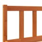 vidaXL Estructura de cama madera maciza pino marrón cera 120x200 cm vidaXL Estructura de cama madera maciza pino marrón cera 120x200 cm