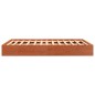 vidaXL Estructura de cama madera maciza pino marrón cera 140x190 cm