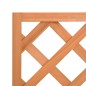 vidaXL Jardinera con enrejado de madera maciza de abeto marrón vidaXL Jardinera con enrejado de madera maciza de abeto marrón