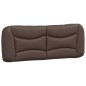vidaXL Cabecero de cama acolchado cuero sintético marrón 120 cm vidaXL Cabecero de cama acolchado cuero sintético marrón 120 cm