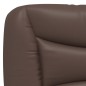 vidaXL Cabecero de cama acolchado cuero sintético marrón 120 cm vidaXL Cabecero de cama acolchado cuero sintético marrón 120 cm
