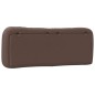 vidaXL Cabecero de cama acolchado cuero sintético marrón 140 cm vidaXL Cabecero de cama acolchado cuero sintético marrón 140 cm