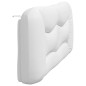 vidaXL Cabecero de cama acolchado cuero sintético blanco 180 cm vidaXL Cabecero de cama acolchado cuero sintético blanco 180 cm