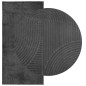 vidaXL Alfombra pelo corto look escandinavo IZA antracita 100x200 cm vidaXL Alfombra pelo corto look escandinavo IZA antracita 100x200 cm