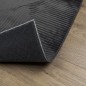 vidaXL Alfombra pelo corto look escandinavo IZA antracita 100x200 cm vidaXL Alfombra pelo corto look escandinavo IZA antracita 100x200 cm